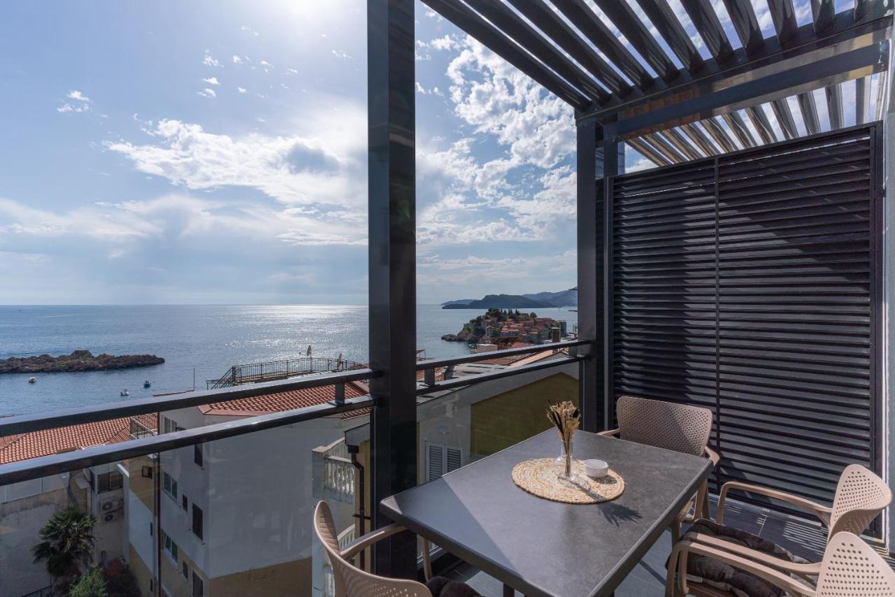 Vista Seaview Leilighet Sveti Stefan Eksteriør bilde